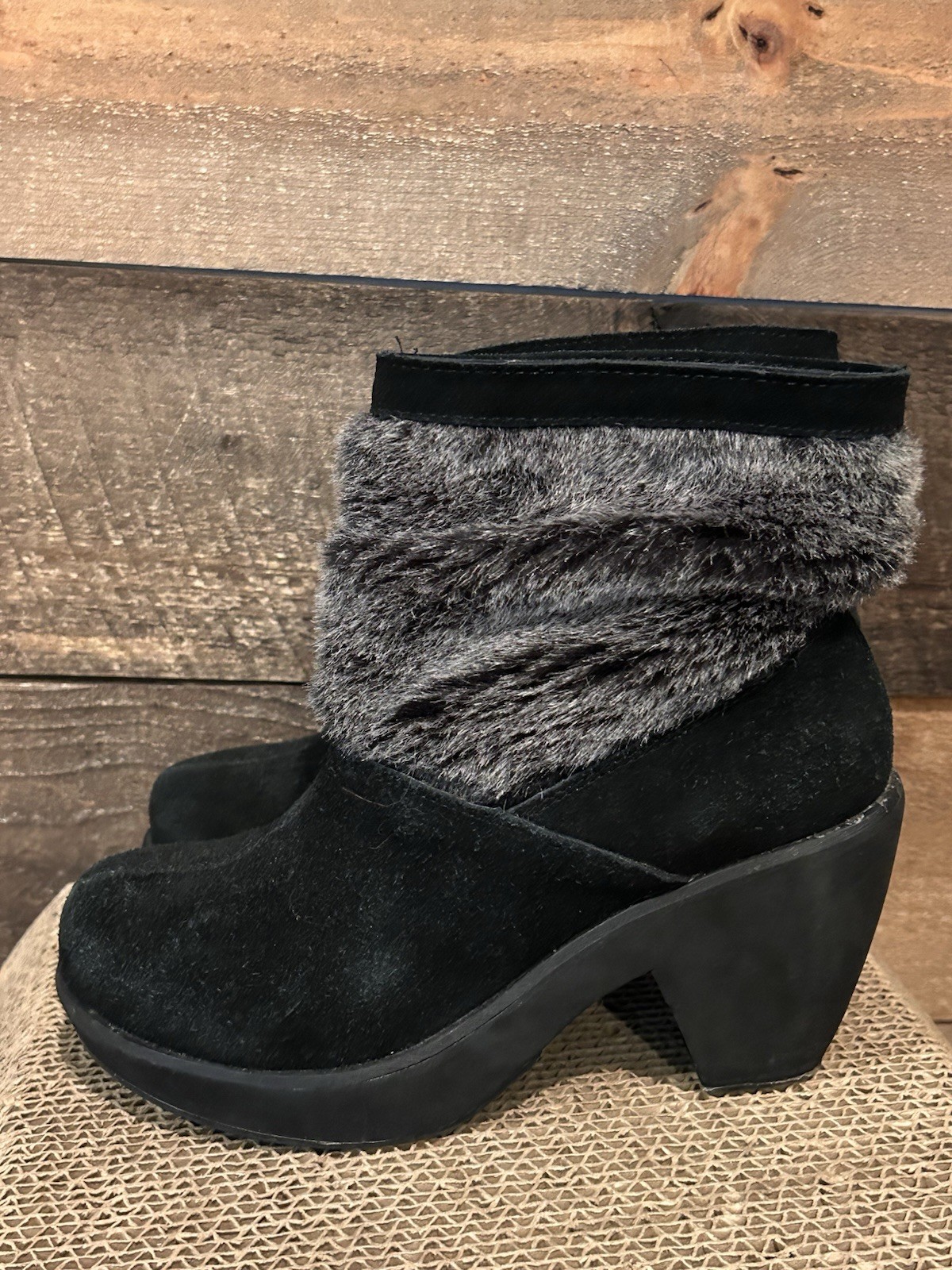 Skechers Boots Womens 6 Disco Bunny Platform Ankl… - image 1