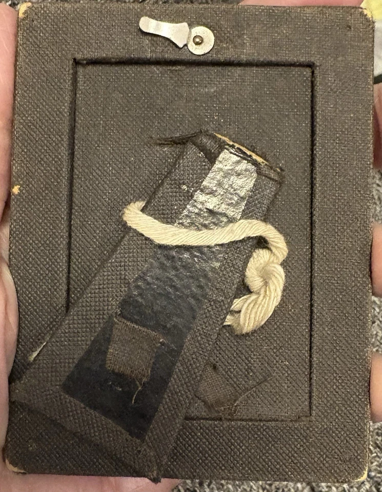 Miniature Wood  metal Vintage Picture Frame Dragons 3” x 4 “ - Image 2 of 4