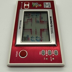 Nintendo Mario&rsquo;s Cement Factory Game & Watch - Working