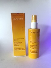 Clarins Sunscreen Care milk lotion Spray SPF 50  - 5 Fl Oz Boxed