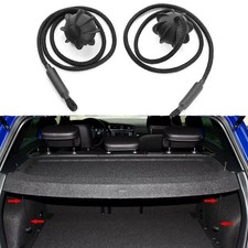 2x Car Parcel Shelf String Rear Boot Straps Tailgate Tension Cord Lanyard 1m