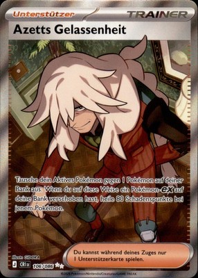 Pokemon Azetts Gelassenheit 106/086 CRI DE NM