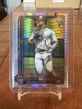 2025 Topps Chrome Update Series - Rookie Debut Adael Amador #USC143 Prism...
