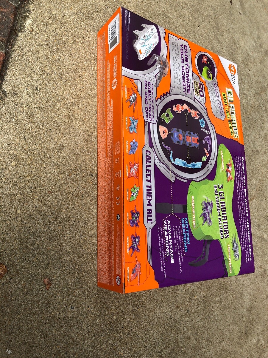 HEXBUG Gladiators Battling Robots Stadium Gladiators Included