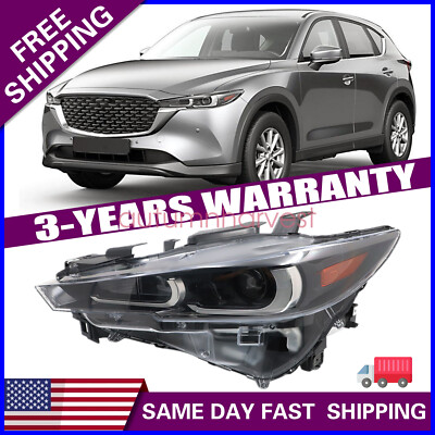 New Fits Mazda CX-5 2022 2023 2024 Full LED Driver Left Side Headlight (No-AFS)