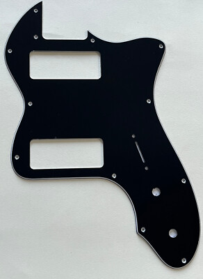 3 Ply Black Pickguard Fit Fender '72 Thinline Telecaster P90 Guitar Parts