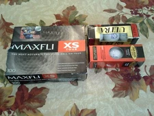MAXFLI Tour XS Golf (12 Balls)+ 3 Balls-Wilson Ultra /TopFlite. Damaged Boxes