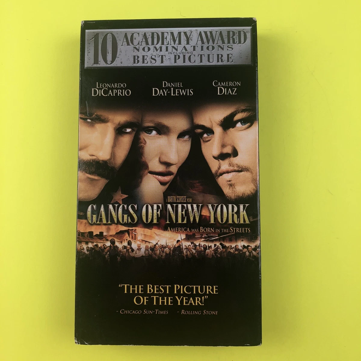 Gangs Of New York VHS 2003 Standard Version