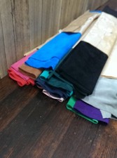Cowhide Suede Double Butt Hide 1.4mm - 1.6mm Tanned in Spain - Many colours