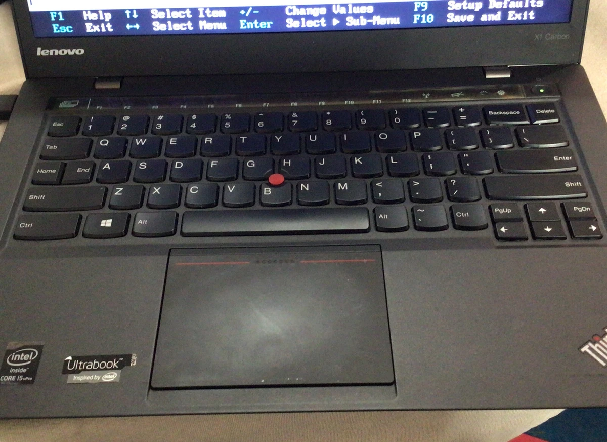 Lenovo ThinkPad X1 Carbon i5-4300U 8GB Ram 256GB SSD No OS/CHARGER