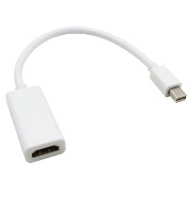 Thunderbolt Mini Displayport DP to HDMI TV Adapter For Microsoft Surface Pro 4