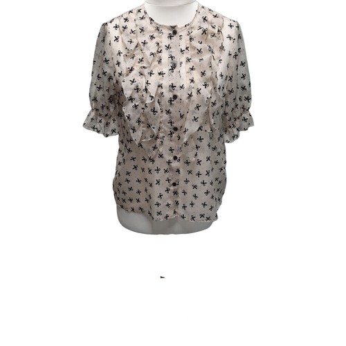 ex New Look Women Top Polka dot Summer short sleeve Ladies blouse Plus Size 6-20
