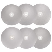 Diamond Flat Lap Disc Set 8"x1/2" Arbor 240/320/600/800/1200/3000 Grit