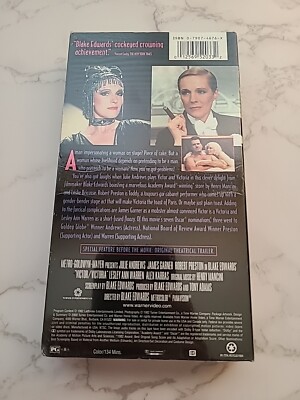 Victor Victoria NEW Sealed VHS Video Tape Julie Andrews, James