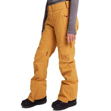 Burton Ak Gore-Tex Summit Pantalon Damen-Snowboardhose de Ski Neige Or Jaune