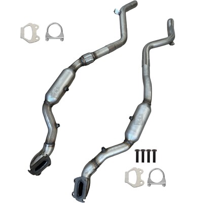 For 2011-2021 Dodge Charger 3.6L 4-BOLT FLANGE ONLY Catalytic Converter 2-pc Set