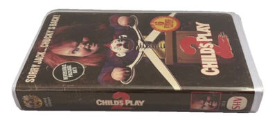 【VHS】Domestic child ビデオ2本セット　ドメチャ Spirit Halloween Child's Play 2 Chucky VHS COLLECTOR'S BOX 6 ITEMS