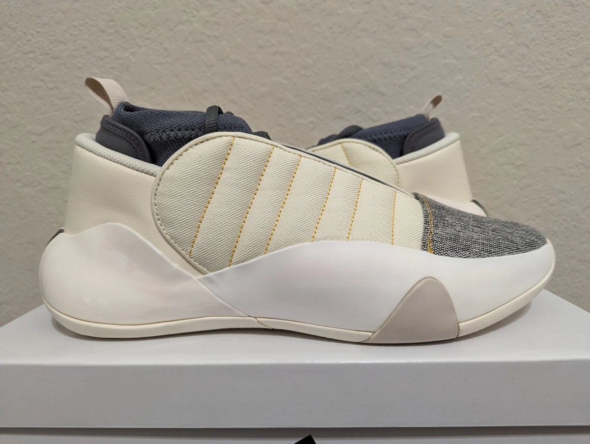 adidas Harden Volume 7 Cream White Carbon Grey Boost Basketball IF5619 size 10.5