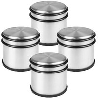4 Hrb Edelstahl TüRstopper Boden Massiv 9X9Cm TüRhalter TüRpuffer