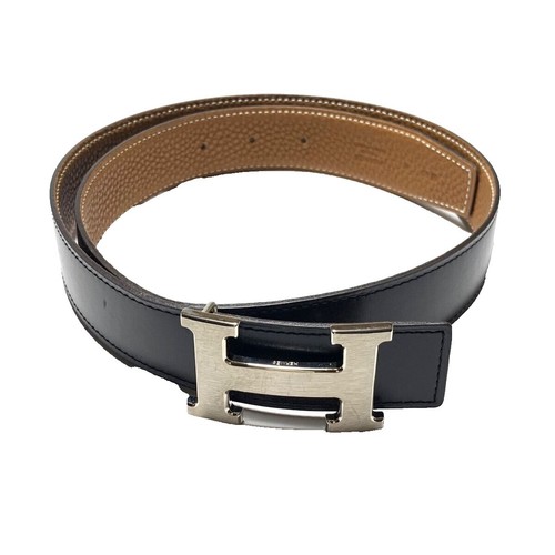 Hermès Pop H Bicolore Belt sz 75 Anémone/Rose Sakura Hermes | Accessories | Herms Pop H Bicolore Belt Sz 75  main image 4