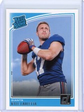 2018 Donruss Kyle Lauletta Rated Rookie RC - New York Giants