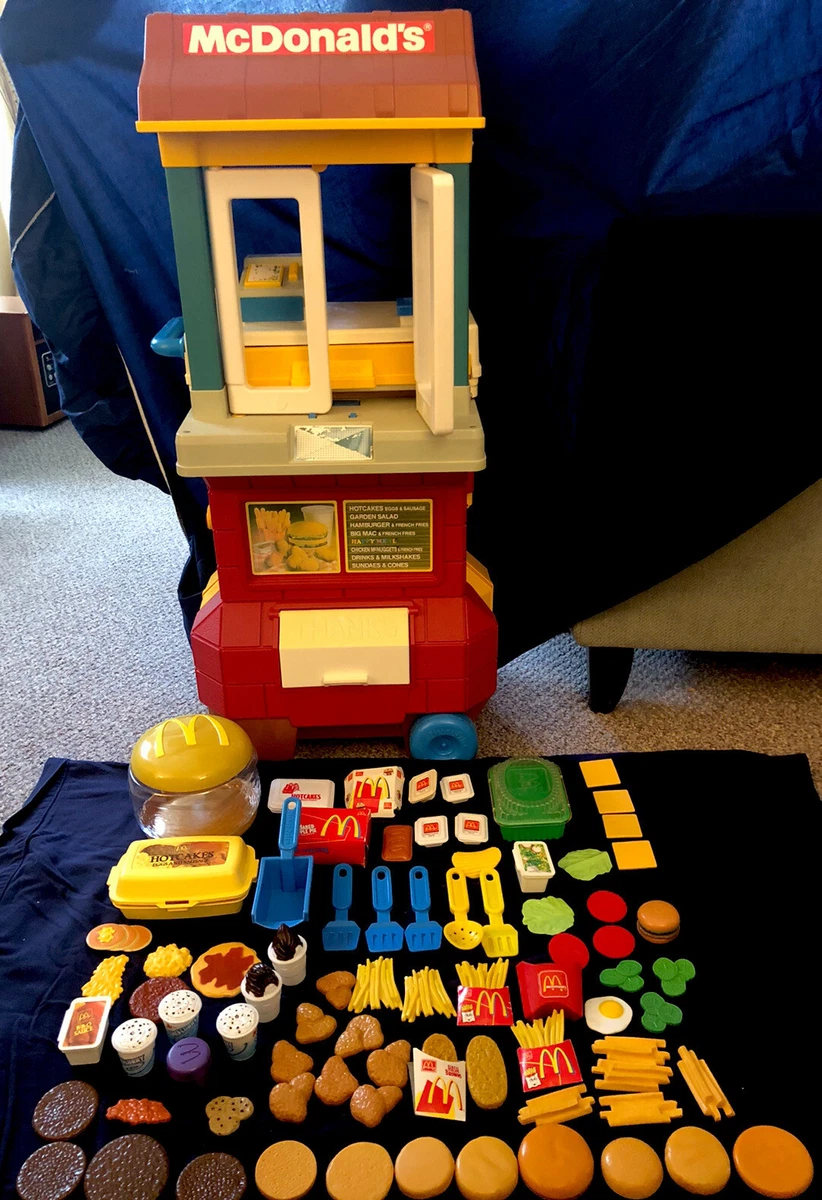 McDonalds Drive Thru Kitchen Playset Vintage