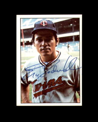 Eric Soderholm Signed 1975 SSPC Card Minnesota Twins Autograph