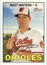 2016 Topps Heritage High Number #546 Matt Wieters Baltimore Orioles