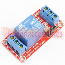 12V 1 Channel Module With Optocoupler Isolation High and Low Level Trigger Relay