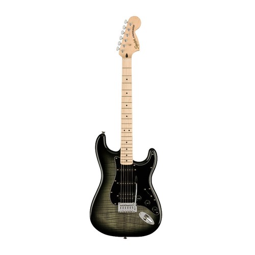 Fender Affinity Series Stratocaster FMT HSS Guitar Black Burst