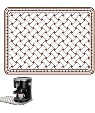  Kitchen Surface Worktop Protector Mat Coffee Mats 16" X12"