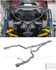 For 24-Up Ford Mustang GT 5.0L Stainless Steel Straight Through Cat Back Exhaust