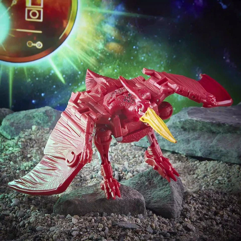 New Transformers Terrorsaur Maximal Kingdom Hasbro Golden Disk Action Figure Toy - Image 4 of 4