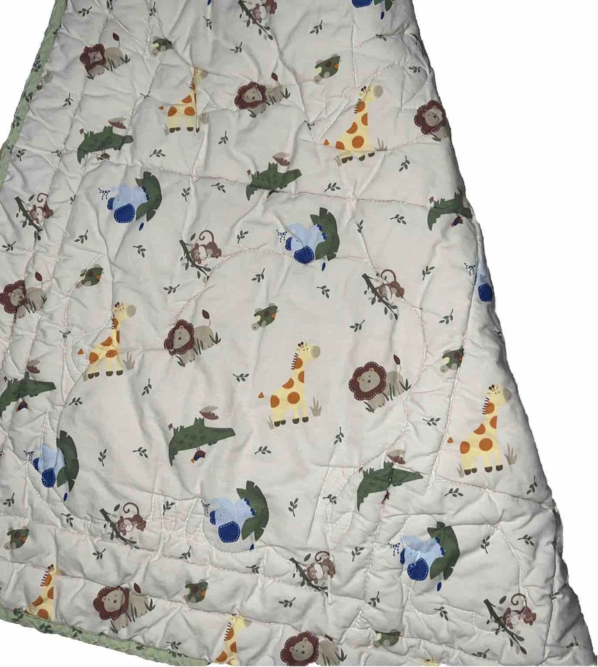 Кроватка Circo Animals стеганое одеяло и простыня на резинке разноцветная  - Изображение 3 из 3