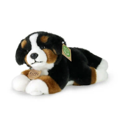 RAPPA Berner Senenhund H=13 cm, L= 24 cm HUND Plüschtier Stofftier Kuscheltier Plüsch