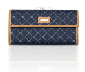 Rioni-Signature-brown-CONTINENTAL-CLASP-WALLET-Women-STA-W012