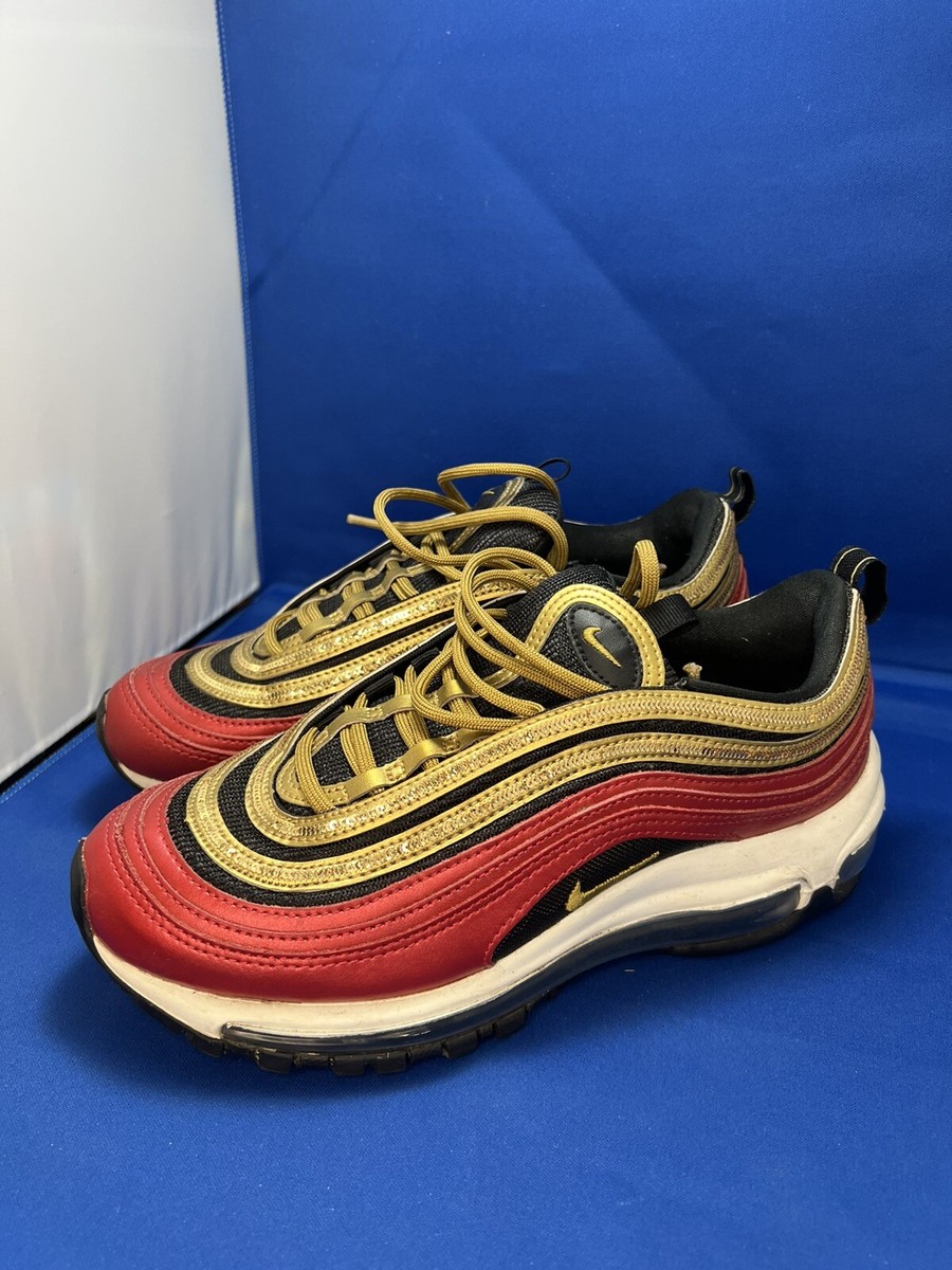 nike air max gold red