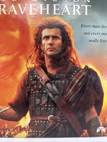 Braveheart Laserdisc, Widescreen Edition, THX, Mel Gibson Best Picture Oscar LD - Picture 3 of 13