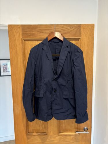 Men’s ACNE STUDIOS Navy Blue Antibes Blazer Jacket Size 46 - Picture 1 of 5