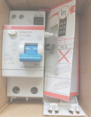 1PC  ABB Electromagnetic leakage module DDA202 AC-25/0.03
