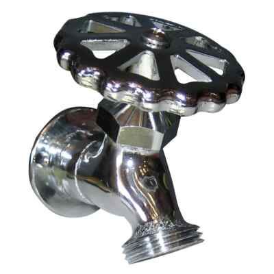 Whitecap Washdown Sillcock C.P. Solid Brass ½'' FIPT x ¾'' GHT - Valve - P-2452