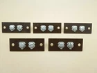 Vintage 2 Terminal Phenolic Antenna / Speaker Screw Strip NOS (Lot of 5)