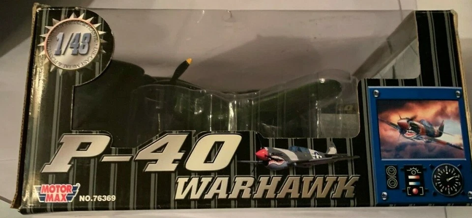 Aviones Motor Max P-40 War Hawk 1:48 #76369 Foto 4 de 4