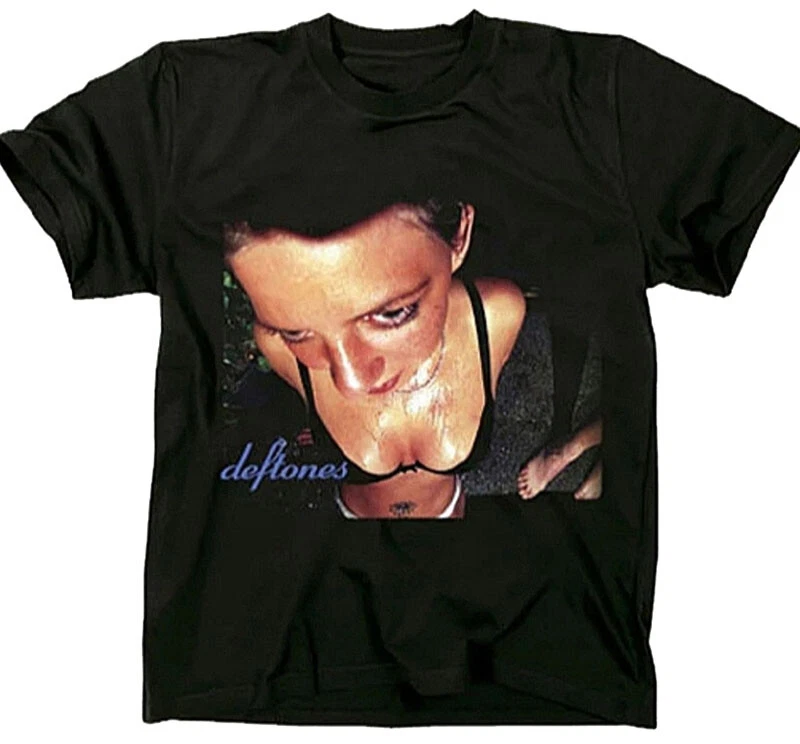 New Authentic Deftones Around The Fur Album Cover Band Black Shirt Diamond Eyes
