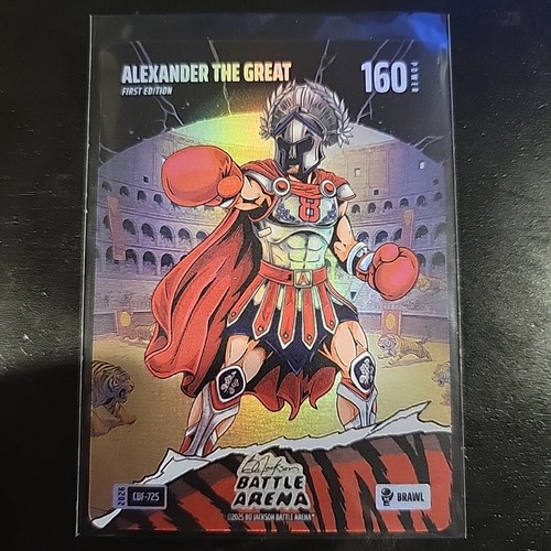 2026 Bo Jackson Battle Arena Alexander the Great Colosseum Battlefoil CBF-725