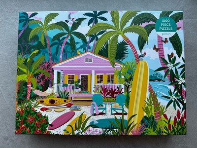 Galison Puzzle - Surfside Bungalow - Puzzle 1000 Teile