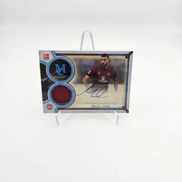 Topps Museum 18/19 Mikael Ishak /75 Relic + Autogramm 1. FC Nürnberg