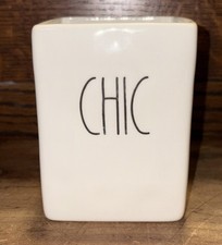 Rae Dunn CHIC Pencil Holder/Container Artisan Collection By Magenta
