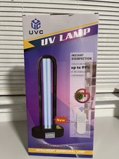 UVC UV LAMP INSTANT DISINFECTION Intelligent Germicidal Lamp Kill DUST MITES Etc