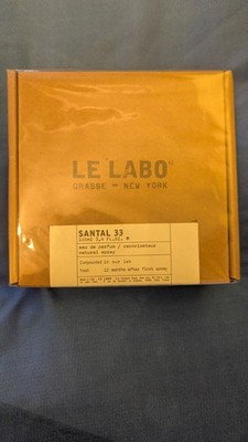 Le Labo Santal 33 100ml Eau de Parfum Unisex Niche Luxury Fragrance Authentic